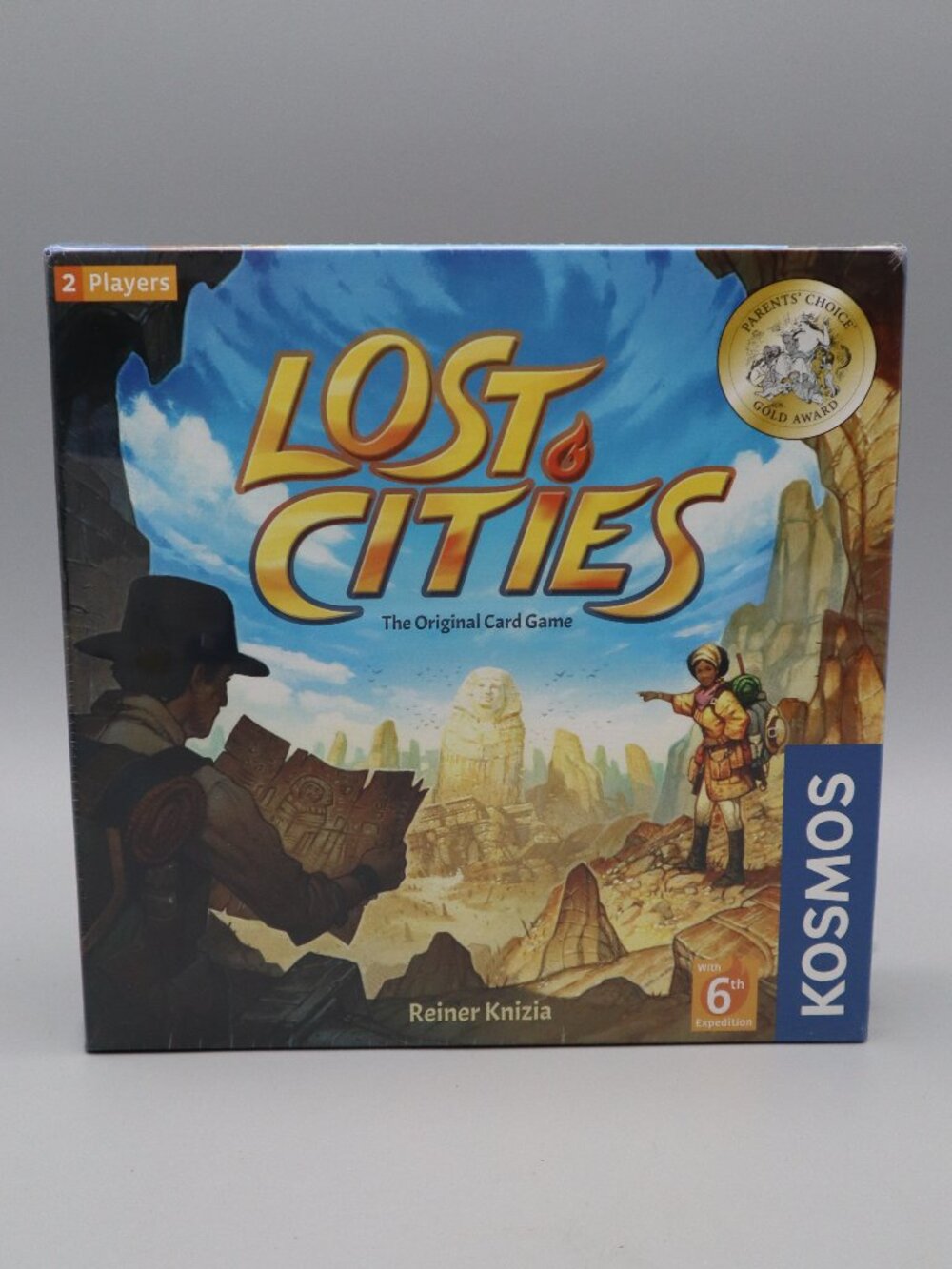 Lost Cities 2-Player Board Game Kosmos Reiner Knizia 6th Expedition 2020 Age 10+